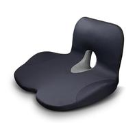 ZRVXTISX Car Booster Seat Cushions For Volvo S60 3. Gen 2019-2023, Seats Cushion with Backrest Support Pad Driving Boosts Height Chair Mats for Car, Truck, Office,Black