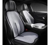 ZRVXTISX Car Front Seat Cushion For Range Rover Evoque 2011-2019, Anti-Slip Comfort Seats Cushions Driver Chair Pad Bottom Back Support Interior Accessories,Grey