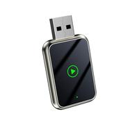 ZRVXTISX Wireless CarPlay Adapter For Mercedes-Benz GLC?Class 2018-2025, 2-in-1 CarPlay/Android Auto Wireless Dongle, Converts Wired to Wireless, Fast Auto Connection,Gold