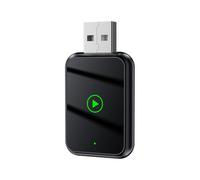 ZRVXTISX Wireless CarPlay Adapter For Opel Combo Life 2018-2024, 2-in-1 CarPlay/Android Auto Wireless Dongle, Converts Wired to Wireless, Fast Auto Connection,Black