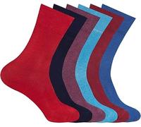 ZRWASKA® Diabetic Socks For Women Honey Wide Comb top soft cuff Ankle Oedema friendly Non-Elastic for Swollen feet Legs Circulatory Neuropathy Sock 6 Pack Size 4-7 (Mix Colours (6 Pairs))