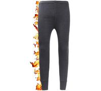 ZRWASKA® Mens Extreme Thermal Underwear Long Johns, Thermal Trousers Bottoms Warm Underlayer Winter Pants Base Layer Clothing Men Leggings Charcoal, Size Small