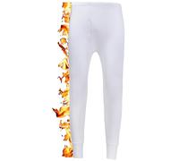 ZRWASKA® Mens Extreme Thermal Underwear Long Johns, Thermal Trousers Bottoms Warm Underlayer Winter Pants Base Layer Clothing Men Leggings White, Size XXL