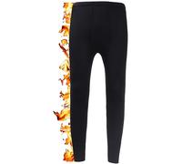 ZRWASKA® Mens Extreme Thermal Underwear Long Johns, Thermal Trousers Bottoms Warm Underlayer Winter Thermal Pants Base Layer Clothing Men Leggings Black, Size Small