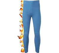 ZRWASKA® Mens Thermal Trousers Leggings Tights, Thermal Wool Long Johns Men Thermal Pants Comfortable Underlayer Winter Warmers for Men Bottoms Base Layer Blue, Size Large