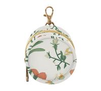 ZRWLUCKY Spring Flowers Lily Daisy Succulent Plants White Baby Boy Pacifier Storage Case Portable Wallet Coin Bag, Baby Items Storage Container