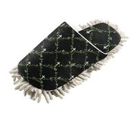 ZRWLUCKY Thorns and Cross Mop Slippers Shoes for Floor Cleaning Kitchen Dust Mopping Washable Microfiber House Slippers