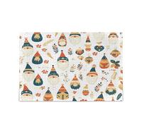 ZRWLUCKY Variety Of Dwarfs Beige Wooden Jigsaw Puzzles for Adults, 1000 Pieces, 19.7 x 29.5 inches, Puzzle for Family Game Play