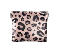 ZRWLUCKY Women's Leather Wallet Snow Leopard Black Grey Beige Comfortable Mini Wallet for Women Snow Leopard Black Grey Beige 12cm (L) x 10cm (W) x 2.8cm (H), Snow, Snow Leopard Black Grey Beige,