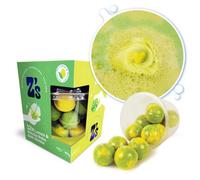 Z's 12 x Boba Tea Bath Bombs Gift Set, Lemon & Matcha, Moisturising, Birthday Present for Her, Women, Girlfriend, Mum