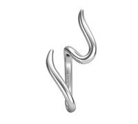 ZS 1PC 14G 925 Sterling Silver Belly Button Ring | Small Curved Barbell for Navel | Hypoallergenic Belly Piercing Jewelry for Women (Sliver)