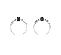 ZS 2Pcs Pincher Tapers Septum Rings, 2G 4G 6G 8G 10G 14G 16G Buffalo Horseshoe Stretcher Expander Piercing for Stretching Pierced Nose Ear Gauge (16g,8mm)