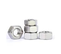 ZS Hardware 304 Stainless Steel Serrated Hexagon Fine Pitch Nuts M36-M52 Metric Thread(M42x2 1pc)