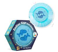 Z's Large 250g Pisces Zodiac Bath Bomb, Ideal Gift for Star-Struck Zodiac Lovers! Beauty Bath Present for Women, Fizzy Bubble Spa