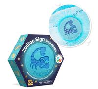 Z's Large 250g Scorpio Zodiac Bath Bomb, Ideal Gift for Star-Struck Zodiac Lovers! Birthday Present for Women, Xmas Presents for Her, Girlfriend, Mum, Hamper, Beauty Spa
