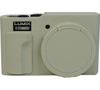 ZS99 TZ99 Camera Case, BMAOLLONGB Fullbody Thin Lightweight Silicone Camera Skin Body Rubber Cover Case for Panasonic Lumix ZS99 TZ99 (White)