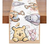 ZsaTuiy Winnie Baby Shower Decorations, The Pooh Birthday Party Decor, Winnie Tablecloth,Tablecloth Oh Baby Gender Reveal Birthday Party Supplies for Kids Boys Girls, Neutral Gender Reveal Decor