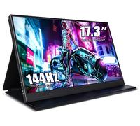 ZSCMALLS Portable Monitor 17.3 Inch 144 Hz1080P FHD Gaming Monitor USB-C HDMI Computer Display HDR IPS Laptop Screen Extender with Smart Cover/Speakers for Laptop PC Mac Phone PS3 4/5 Xbox Switch