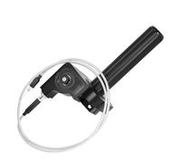 ZSDTRP Throttle Grip Motorcycle 22mm CNC Aluminum Quick Twister with Throttle Cable CRF50 70 110 IRBIS 125 250 Dirt Bike Motorcycle Accessories (Black)