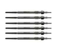 ZSEDWRU Glow Plug car Compatible With VW For Passat For Variant 3B6 2.5 For TDI 4motion 2000 2001 2002 2003 2004 2005 Dual Core Diesel Heater Glow Plug(6pcs)