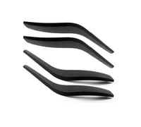 ZSEDWRU Interior Door armrest Replacement Interior Door Handle Cover Trim Panel Armrest Pull Left Right Compatible with BMW for X1 E84 2010 2011 2012 2013 2014 2015 2016(Black 4)