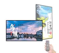 ZSETG 32-Inch Wall-Mount Advertising Display, Android 1+8gb, Digital Advertising Player, 1920 * 1080p, Smart Split Screen, Remote Publishing,Auto-Logging,Timer Power On/Off,178° Wide Angle 43inches