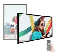 ZSETG Digital Signage Display, Wall-Mounted Advertising Player, 1920x1080p Display, 21.5/32/43/50 Inches, 1+8gb, Supports Split Screen, Remote Publishing and Automatic Loop Playback 21inches