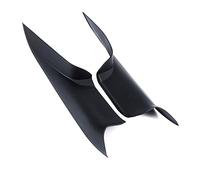 ZSGHJA Car Handle Cover 2Pcs Car Interior Door Handles Cover for BMW F01 F02 7 Series Front Rear Left+Right Pull Carrier Protective Cover Inner Handle(Black,Front)