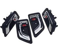 ZSGHJA Car Handle Cover Black/Chrome Interior Car Door Handles Left Right for Hyundai for Getz 2002-2009 Vehicle Door Handle 4pcs Inner Handle