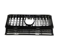 ZSGHJA Front Bumper Grille Car Bumper Hood Mesh Front Grill Upper Grille For Mercedes For Benz G Class W463 G500 G550 G63 G65 G55 For AMG 1990-2018 Front Grille Trim Stripes(Black)