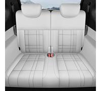 ZSGHJA Front Seat Cover Custom Full Coverage Pu Leather Waterproof Car Seat Cover For Mazda 3 BK 2006 2007 2008 2009(Rear Gray)