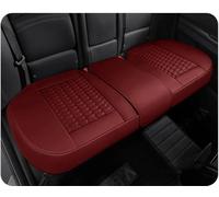 ZSGHJA Front Seat Cover For Kadjar Front Car Seat Cover PU Leather Cushion Interior Protector Accessories(Red,Rear)