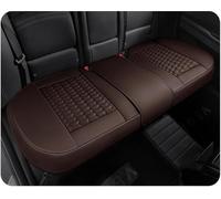 ZSGHJA Front Seat Cover For Kadjar Front Car Seat Cover PU Leather Cushion Interior Protector Accessories(Coffee,Rear)