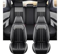 ZSGHJA Front Seat Cover For Nissan For Juke Summer Breathable Ice Silk PU Leather Car Seat Covers Full Set Interior Accessories(Gray,Standard)