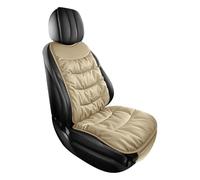 ZSGHJA Front Seat Cover For Nissan For Tiida For March For Navara D40 For Qashqai J11 Universal Car Seat Covers Interior Accessories(1PC-Beige)