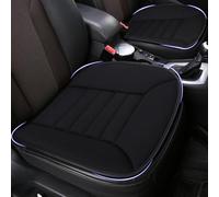 ZSGHRZ 2pcs Car Seat Cushion For Ford Focus St Mk4 Focus Mk2 S Focus MK2 MK3 MK4 Focus MK2, Memory Foam Seat Cushions, Non Slip Comfort Seat Protector, Driver Seat Pad,A-Black