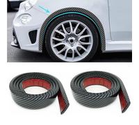 ZSGHRZ 2Pcs Car Wheel Arch Trim For Fit Vauxhall Vivaro Crew Cab, Car Wheel Arch Eyebrows Decorative Strip, Car Wheel Eyebrow Anti-Collision Strip, 3.5CM carbon fiber pattern