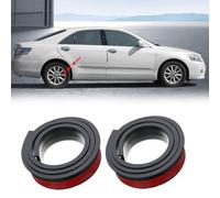 ZSGHRZ 2Pcs Car Wheel Arch Trim For Fit Vauxhall Vivaro Crew Cab, Car Wheel Arch Eyebrows Decorative Strip, Car Wheel Eyebrow Anti-Collision Strip,3.5CM black