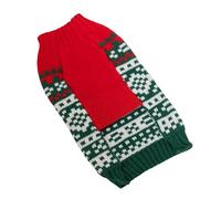 ZSHDTKWB Dog Clothes Pet Clothes For Small Medium Dogs Dog Winter Clothes Knitted Chihuahua Puppy Pet Sweater Yorkshire-red-l