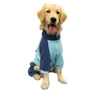 ZSHDTKWB Dog Clothes Sporting Dog Jacket Four Feet Clothes For Dogs Labrador Golden Autumn Big Dog-blue-6xl