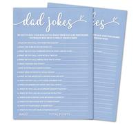 ZSHFMY Baby Shower Games, Who Knows Mommy Best - Gender Reveal Ideas Baby Announcement Party Games Activity, Blue Theme 25 Game Cards, Baby Shower Party Favor, Decorations & Supplies 017