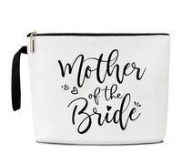 ZSHFMY Cosmetic Bag for Mom, Mother of the Bride Cosmetic Bag, Inspirational Gifts for Women Mother, Mom Gifts from Daughters Sons, Appreciation Gifts for Women, Bulk Supplies Cosmetic Bags - 041,