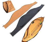 ZSHJGJR Archery Bow Bag 60 Inch Traditional Recurve Bow Case for Longbow Horse Bow (brown)