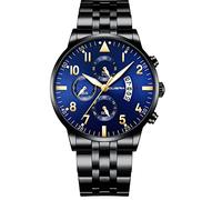Zshosam Dive Watch Men Business Luxury Fashion Gents Quartz Watch Stainless Steel Band Waterproof Cuff Watch for Women Quartz Wrist Watch Women Watches Casual Watch Watch for Men Women