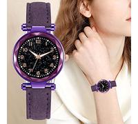 Zshosam Extra Large Wrist Watch Bands Ladies Classic Quartz Wristwatches Fashion Sports Creative Digital Dial Leather Strap Cute Style Simplified Scale Small Watch Trench Watch