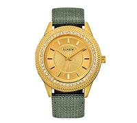 Zshosam Fashion Business Watch Unisex Watches Women Men's Gift Watch Nylon Luxury Atmospheric Diamond Men's Belt Watch Fashion Men's Watch Nice Watches for Women