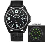 Zshosam Fashion Business Watch Unisex Wristwatch with Secondhand for Nurses Quartz Luxury Dial Date Black Military Wrist Watch Sport Mens Watch Men's Watch Designer Watches