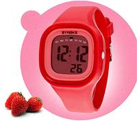 Zshosam Men Watch Band Digital Girl Watch LED Wrist Men Light Sport Kid Silicone Women RD Boy Women's Watch Single Pass Watch Strap Cheap Watches for Men Wrist Watches for Women