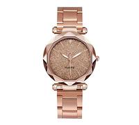 Zshosam Mens Watch Green Face Women's Watches Quartz Movement Girls Ladies Wristwatch Steel Belt Watch Holiday Gift Two Tone Womens Watch