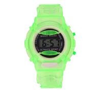 Zshosam Space Talk Watch Waterproof Wrist Sport Girls Boys Watch Digital Students Children Green Kid's Watch Step Counter for Kids Casual Watch Watch for Men Women